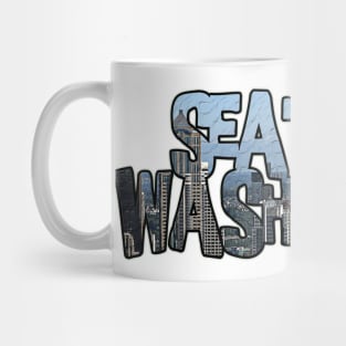 Seattle, Washington (Seattle & Mount Rainier) Mug